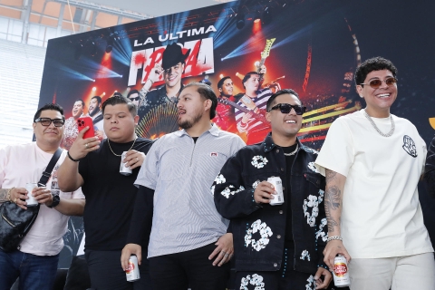 Grupo Firme rechaza los narcocorridos y celebra la música como vía para alejar a los jóvenes de la violencia