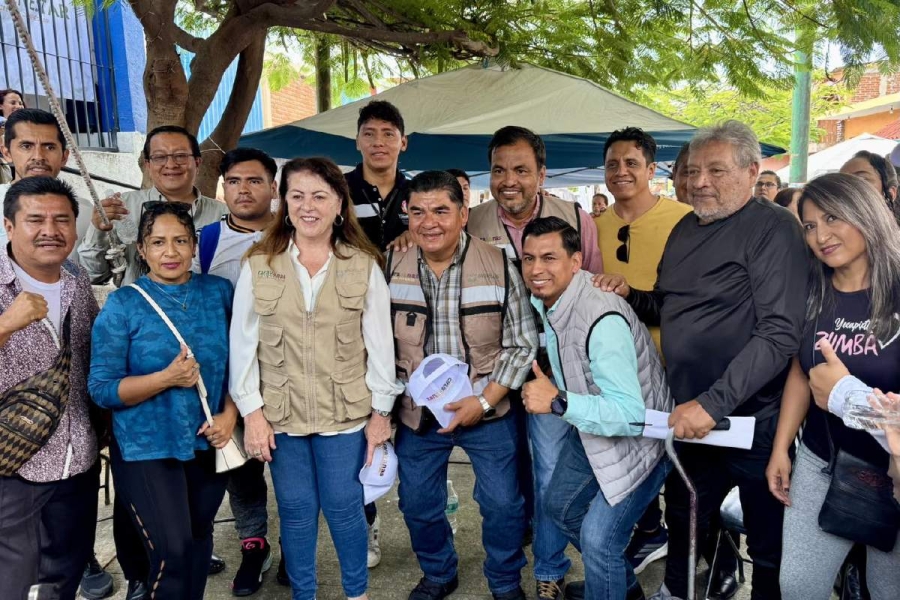 Las Caravanas del Pueblo llegaron a la colonia Juan Morales de Yecapixtla