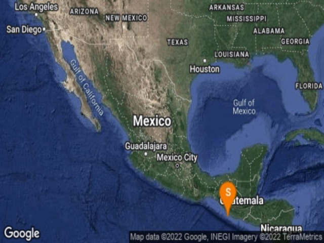 Se registra sismo de 4.4, hoy 19 de septiembre, en Chiapas