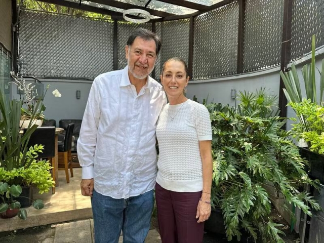 Sheinbaum suma a Noroña a su equipo como coordinador de vocerías