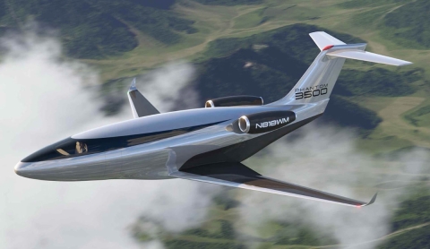 Otto Aviation apuesta por un jet sin ventanas y más eficiente: así es el revolucionario Phantom 3500