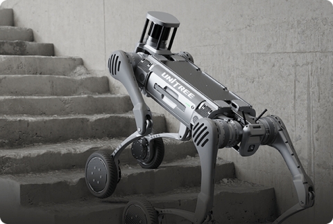 China Presenta un Perro Robot Todoterreno