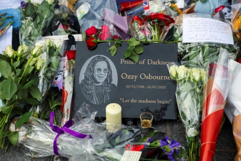 Birmingham despide a Ozzy Osbourne con homenaje público y cortejo fúnebre
