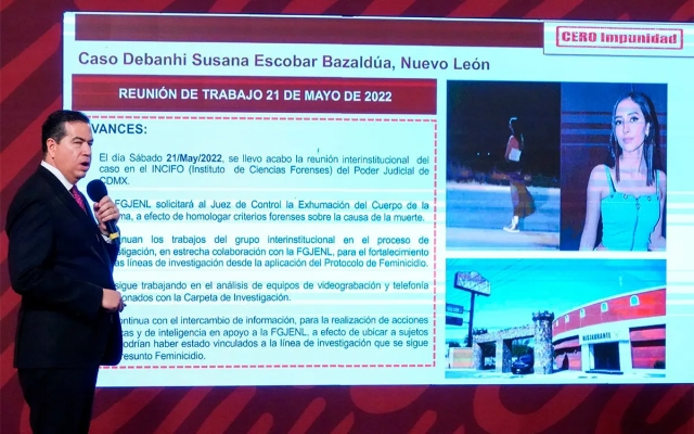 Solicitud para exhumar cuerpo de Debanhi Escobar será el 30 de junio