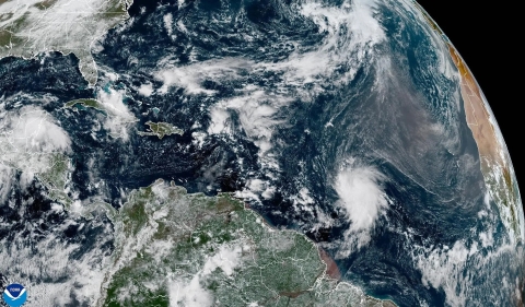 Tormenta tropical &#039;Jerry&#039; se forma en el Atlántico y podría convertirse en huracán