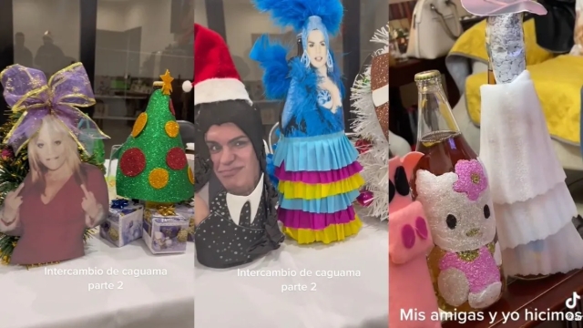 Innovación en posadas: Caguamas decoradas, el regalo navideño que se ha vuelto viral