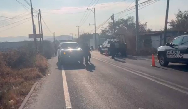 Hieren a un individuo en el municipio de Temixco