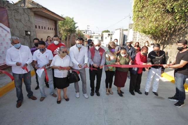 Beneficios reales y tangibles a colonias de Cuernavaca 