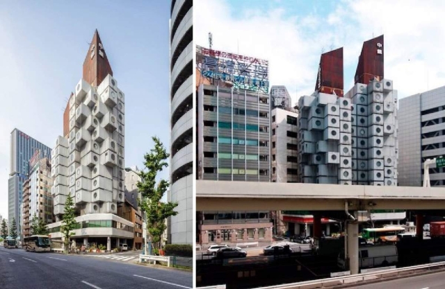 Nakagin Capsule Tower. Foto: Manuel Oka. 