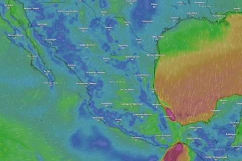 Frente fr&iacute;o 13 traer&aacute; lluvias torrenciales, vientos intensos y ambiente g&eacute;lido en gran parte del pa&iacute;s