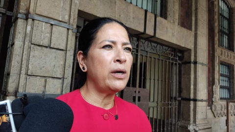 Mirna Zavala, secretaria de Hacienda. 