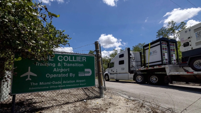 Alligator Alcatraz: nuevo centro para migrantes, rodeado de caimanes en Florida