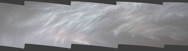 Así es el cielo de Marte: Curiosity capta el movimiento de las nubes