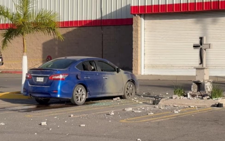 Explosivo daña altar de Edgar Guzmán, hijo del 'Chapo', en Sinaloa