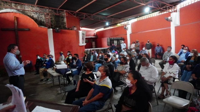 Socializan obras en Tejalpa y Civac