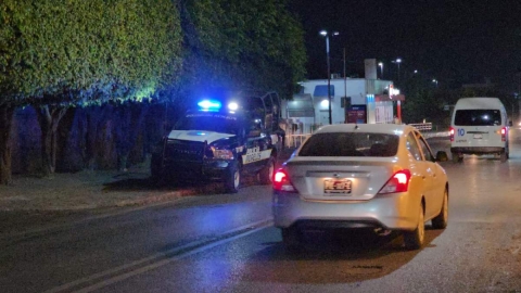 La motocicleta en la que viajaban los individuos qued&oacute; a cargo del Ministerio P&uacute;blico.