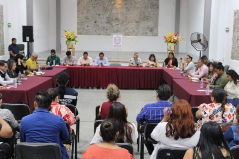 La reuni&oacute;n estuvo enfocada en temas de prevenci&oacute;n del delito, atenci&oacute;n a mujeres, diversidad sexual y grupos vulnerables.