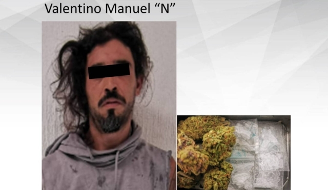 Lo descubrieron en posesión de “cristal” y marihuana