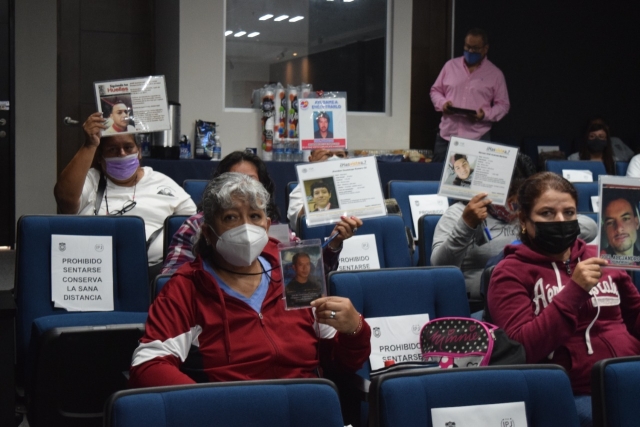 Recibe FGE a Brigada Nacional de Búsqueda de Personas