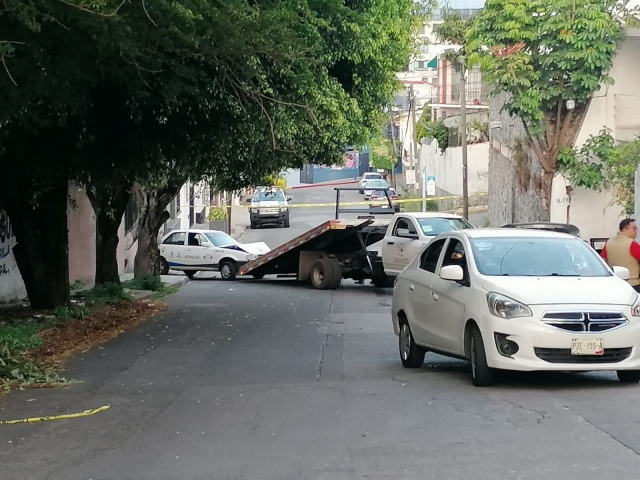 Fallece taxista en accidente en la colonia Miguel Hidalgo, en Cuernavaca