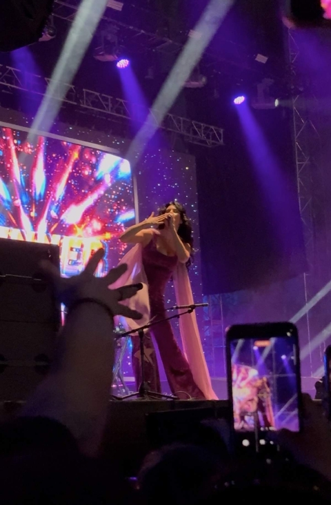 Marina demostr&oacute; que su talento es mucho m&aacute;s grande que un escenario peque&ntilde;o. 