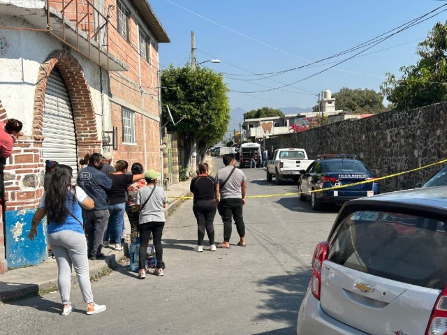  En la escena del crimen hallaron decenas de casquillos percutidos.