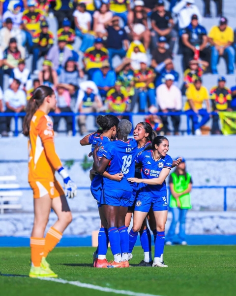 Las Celestes pegaron primero en el partido, pero no lograron mantener la ventaja.