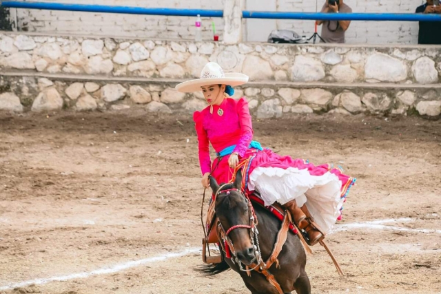 Las participantes mostraron sus habilidades.