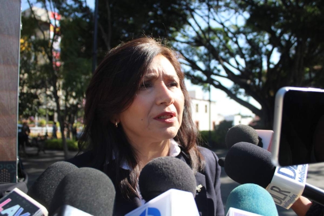 Viridiana Ayde&eacute; Le&oacute;n Hern&aacute;ndez, rectora de la UAEM.