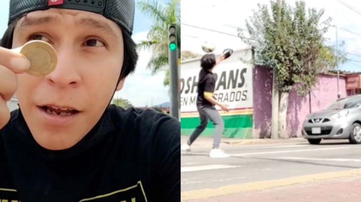 Tiktoker revela cuánto gana pidiendo dinero en los semáforos y se vuelve viral