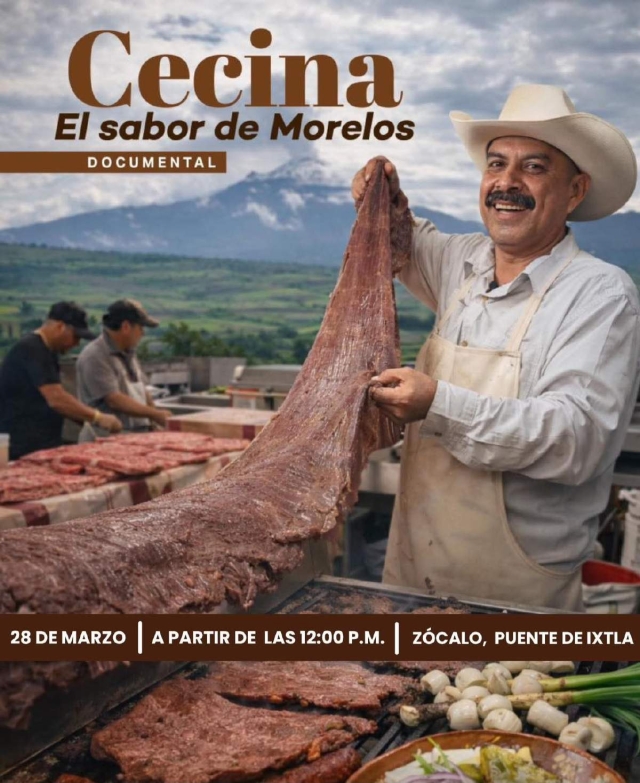 Festival de la Cecina Ixtleca reunir&aacute; gastronom&iacute;a, academia y tradici&oacute;n en Puente de Ixtla