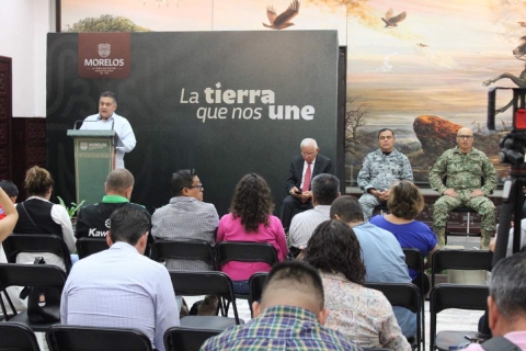 Miguel Ángel Urrutia, secretario de Seguridad, también informó sobre detenciones y dio resultados de operativos en centros de reinserción social en la entidad. 