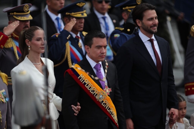 Daniel Noboa asume nuevo mandato presidencial en Ecuador