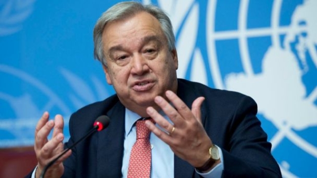 Guterres pide un alto al fuego entre Hamas e Israel