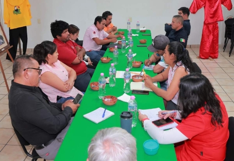 Revisan en Zacualpan Programa Fuerza de Tarea del Volcán Popocatépetl