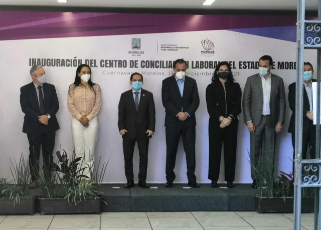 Inaugura gobernador el Centro de Conciliación Laboral