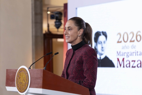 Sheinbaum advierte sobre riesgos de intervenci&oacute;n extranjera