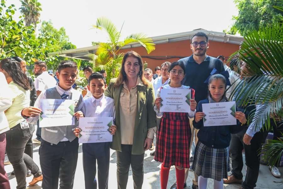 Reafirma Gobierno de Morelos compromiso con educación ambiental y desarrollo sustentable en escuelas