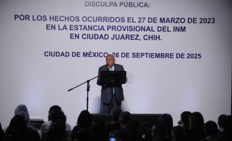 Francisco Garduño ofrece disculpa por incendio en estación migratoria