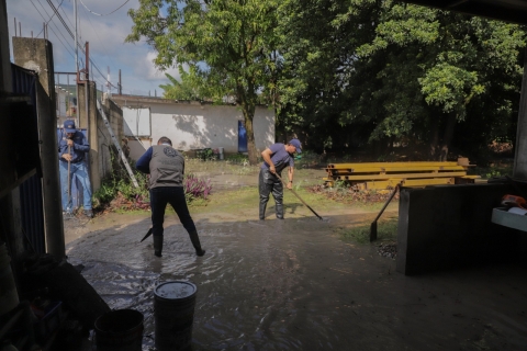 Brinda Gobierno de Morelos apoyo por afectaciones en Zacatepec