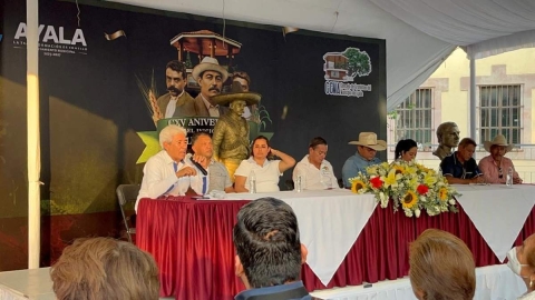 Conmemoran en Ayala el CXV aniversario del levantamiento zapatista