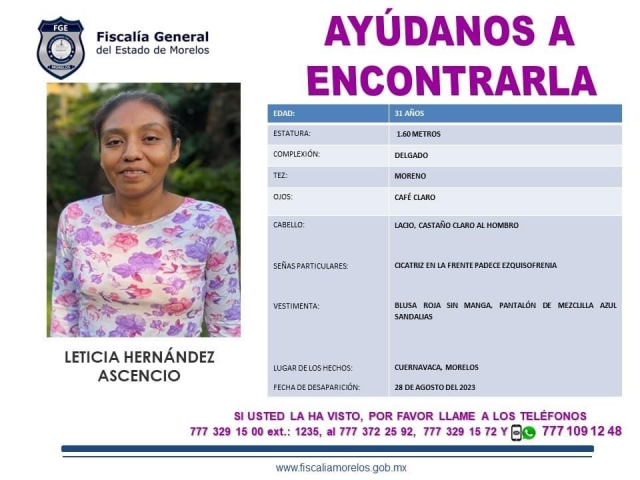 Buscan a una mujer que desapareció hace seis días