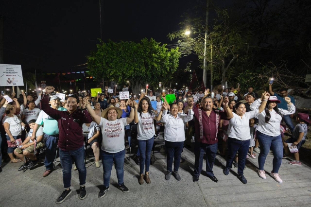 Juanita Ocampo propone continuar mejoras en Temixco