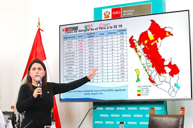 Perú declara estado de emergencia por dengue en el 83% del territorio