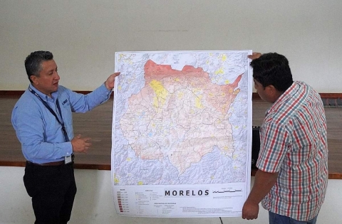 Capacita INEGI a Ocuituco para la actualización de datos