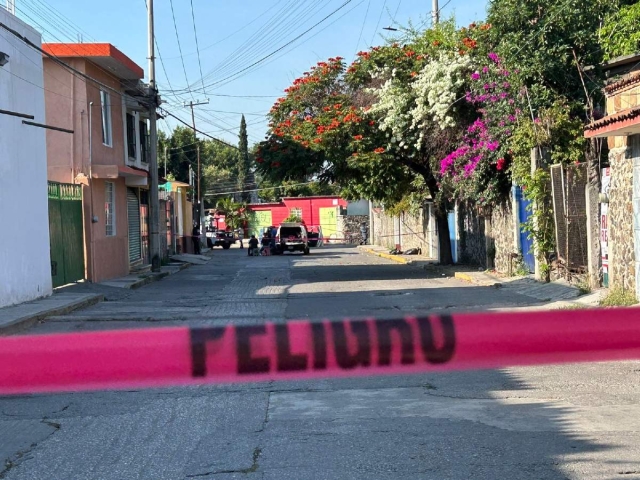 La zona del hallazgo estuvo resguardada durante varias horas.