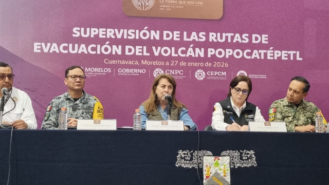 Entregar&aacute;n autoridades actualizaci&oacute;n del plan fuerza tarea Popocat&eacute;petl en febrero