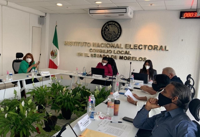 Instalado Consejo Local del INE Morelos para jornada de consulta de revocación de mandato
