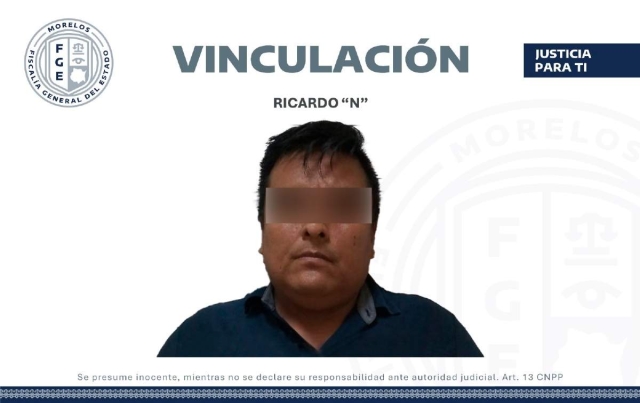 Ricardo “N” deberá llevar su proceso en prisión preventiva, según lo determinó un juez. 