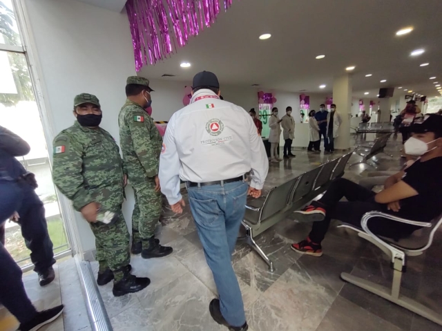 Recorrido del &#039;Convoy, unidos por Morelos ante el covid-19&#039; en módulos de vacunación